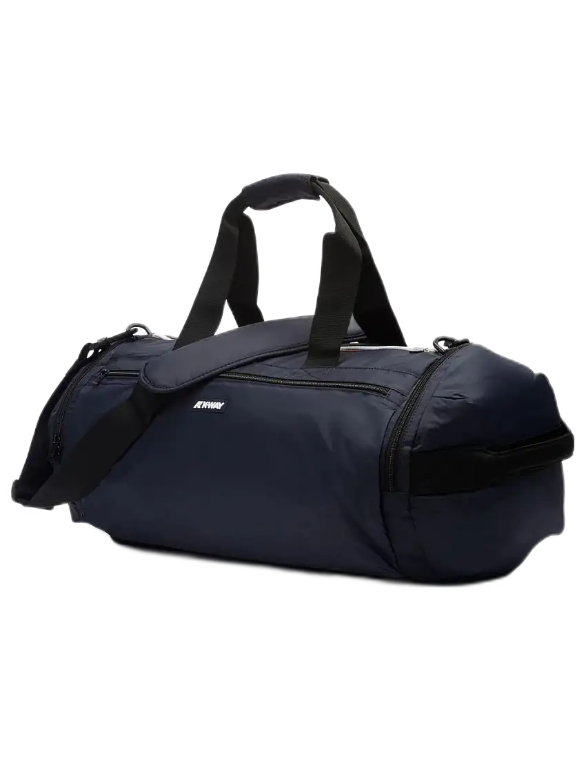 K-way Duffle Sport Outdoor Palestra Borsa Blu Uomo