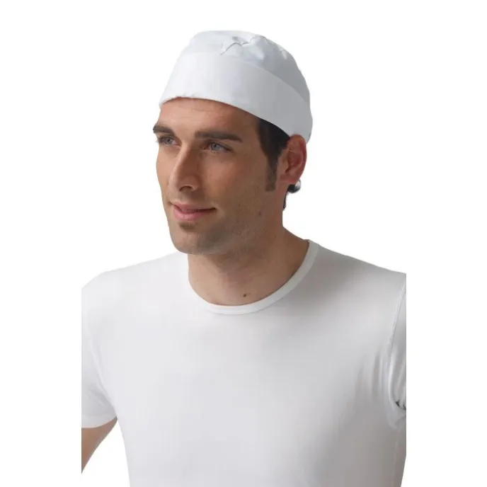 10 Pezzi-Berretto da Lavoro Siggi Horeca Jerry 28BE0015/00-0001