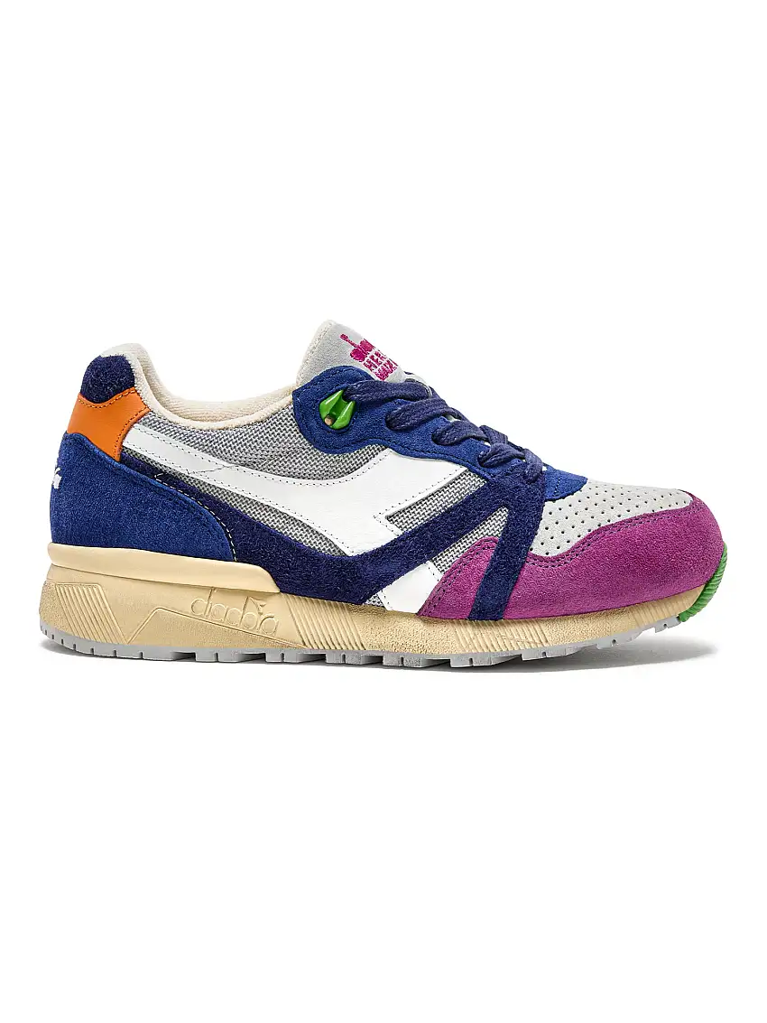 Diadora Heritage Sneakers N9000 Tourney Italia Tomaia in Suede Multicolore Unisex