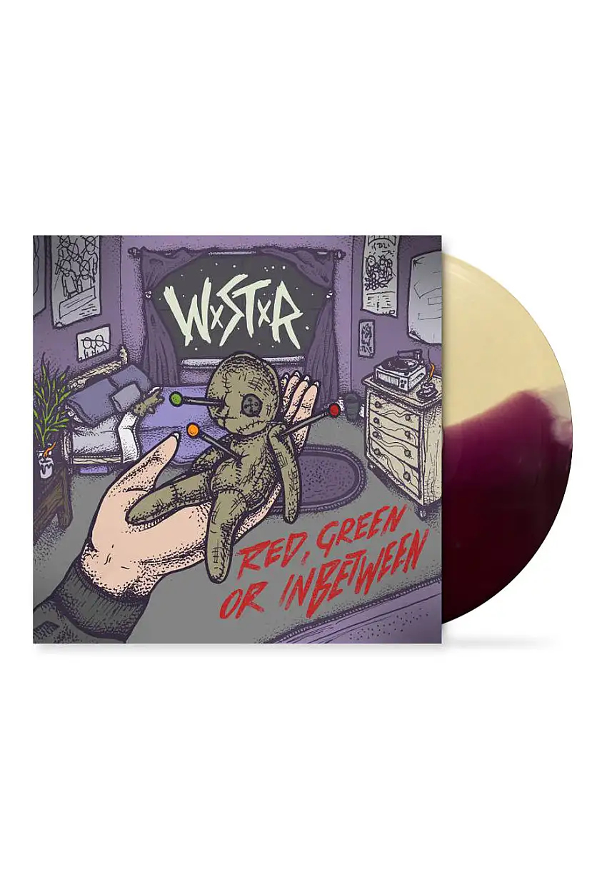 WSTR - Red Green Or Inbetween Purple/Bone Split - Colored Vinyl