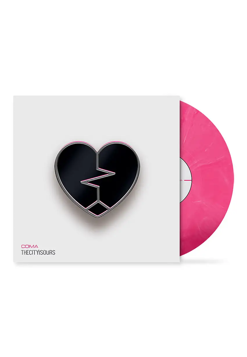 TheCityIsOurs - Coma Ltd. Pink White - Marbled Vinyl