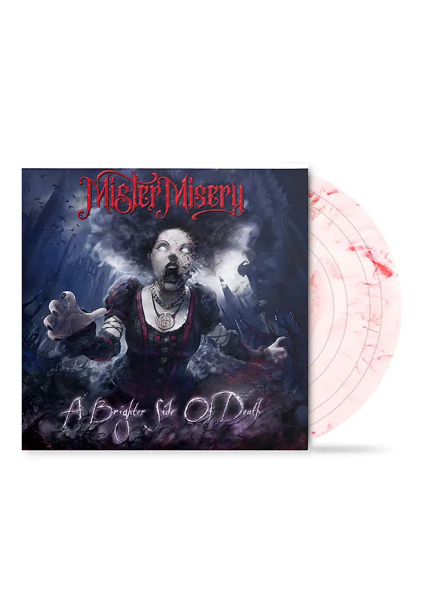 Mister Misery - A Brighter Side Of Death White/Red - Splattered Vinyl