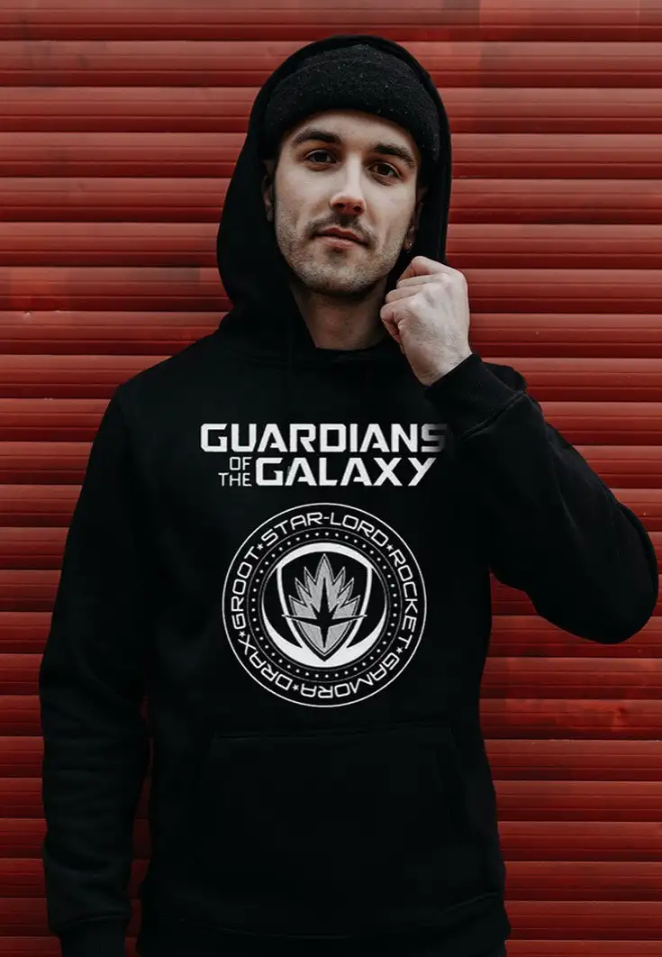 Guardians Of The Galaxy - Seal - Felpa con cappuccio