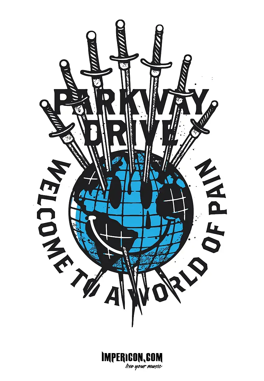 Parkway Drive - World Of Pain A2 - Poster