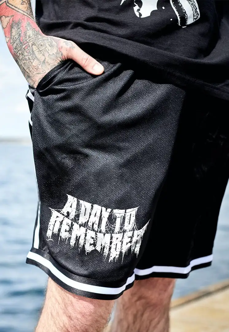 A Day To Remember - Riddick Logo Striped - Pantaloncini