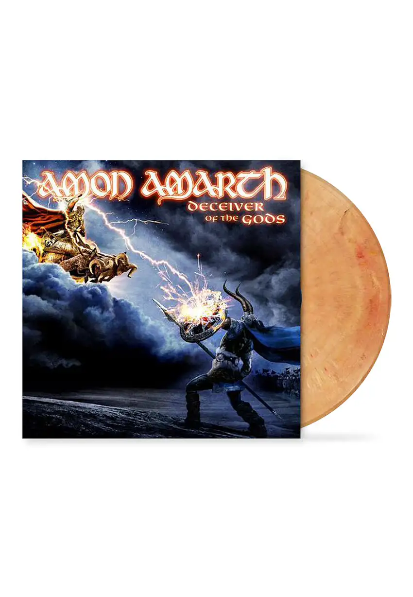 Amon Amarth - Deceiver Of The Gods Beige Red - Marbled Vinyl