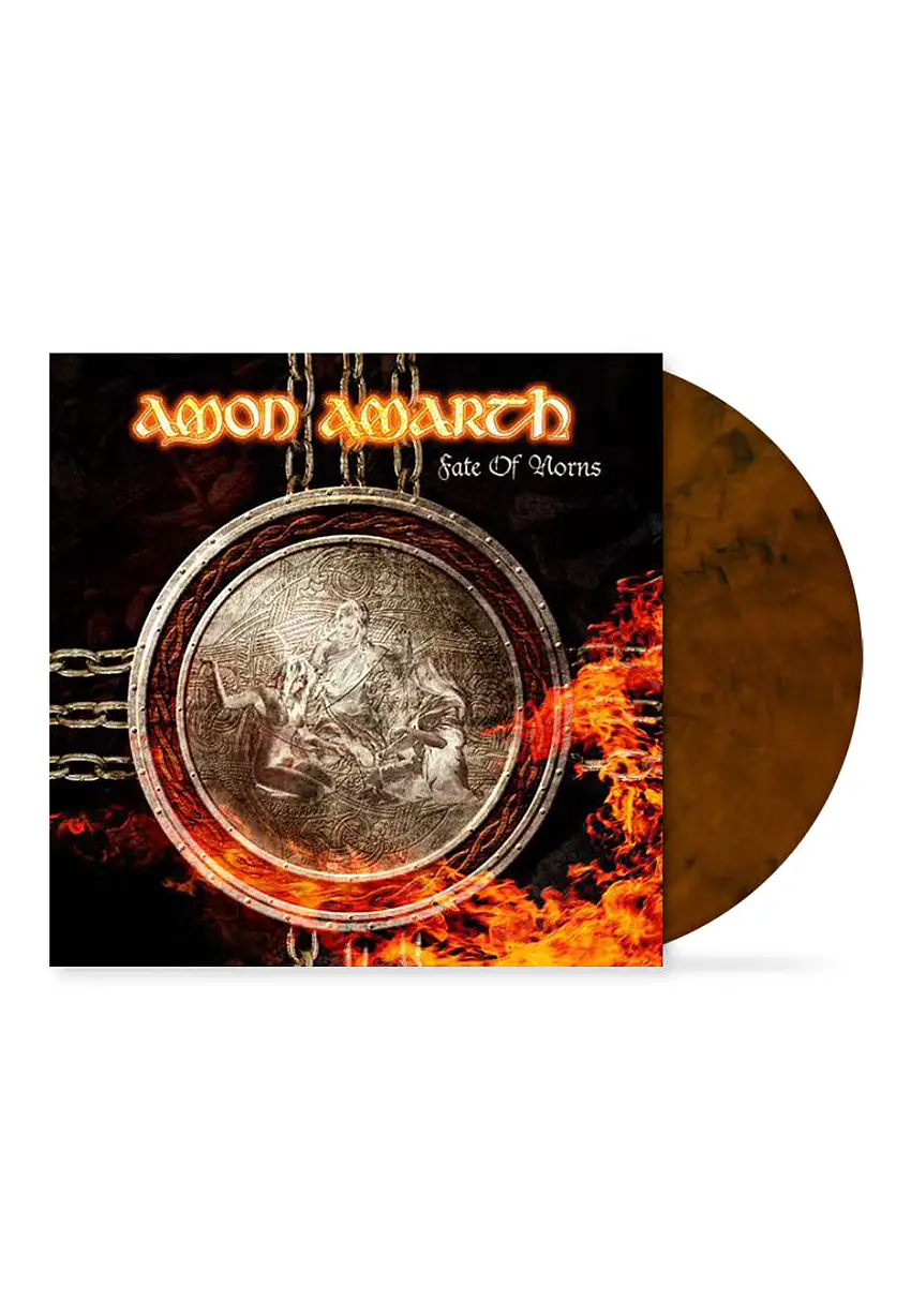 Amon Amarth - Fate Of Norns Ochre Brown - Marbled Vinyl