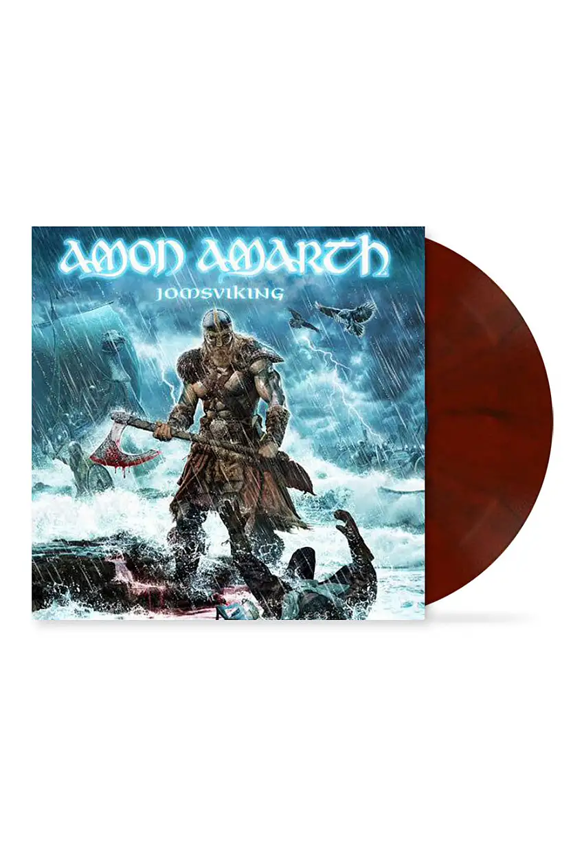 Amon Amarth - Jomsviking Ruby Red - Marbled Vinyl