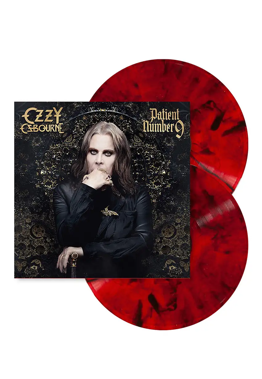 Ozzy Osbourne - Patient Number 9 Translucent Red/Black - Colored 2 Vinyl