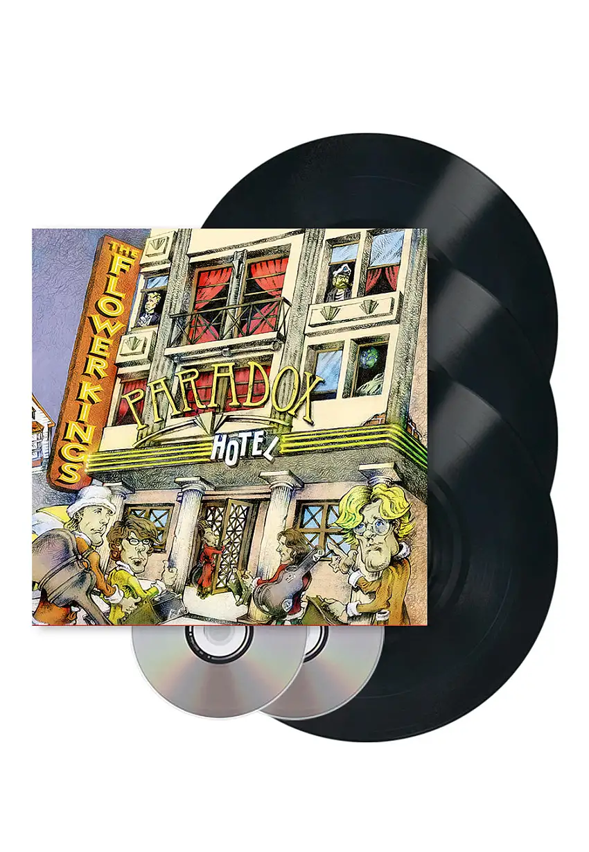 The Flower Kings - Paradox Hotel (ReIssue 2023) - 3 Vinyl + 2 CD