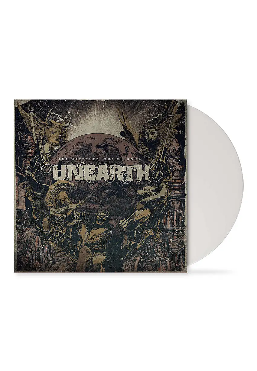 Unearth - The Wretched; The Ruinous Ltd. White - Colored Vinyl