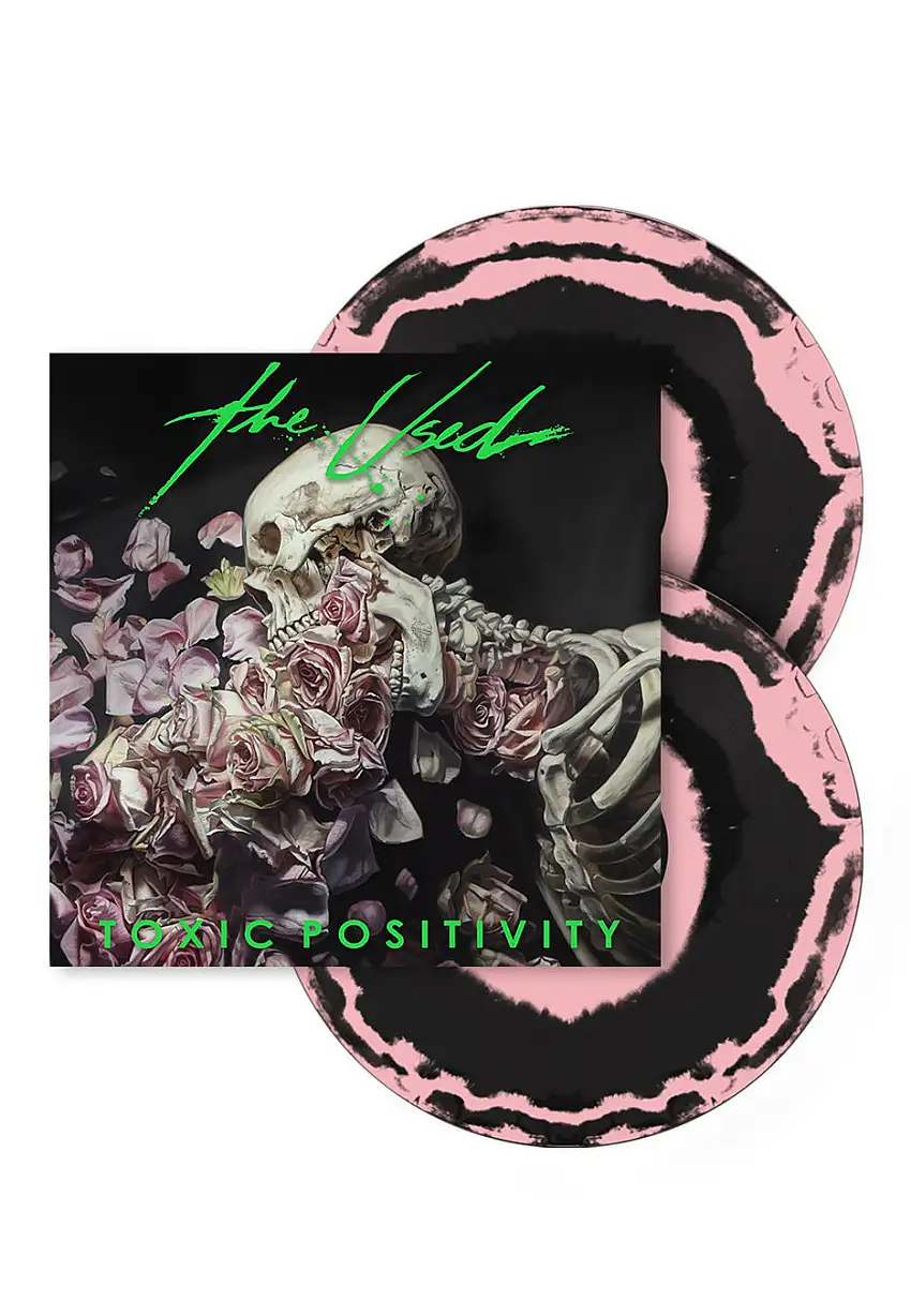 The Used - Toxic Positivity Black/Pink - Colored 2 Vinyl