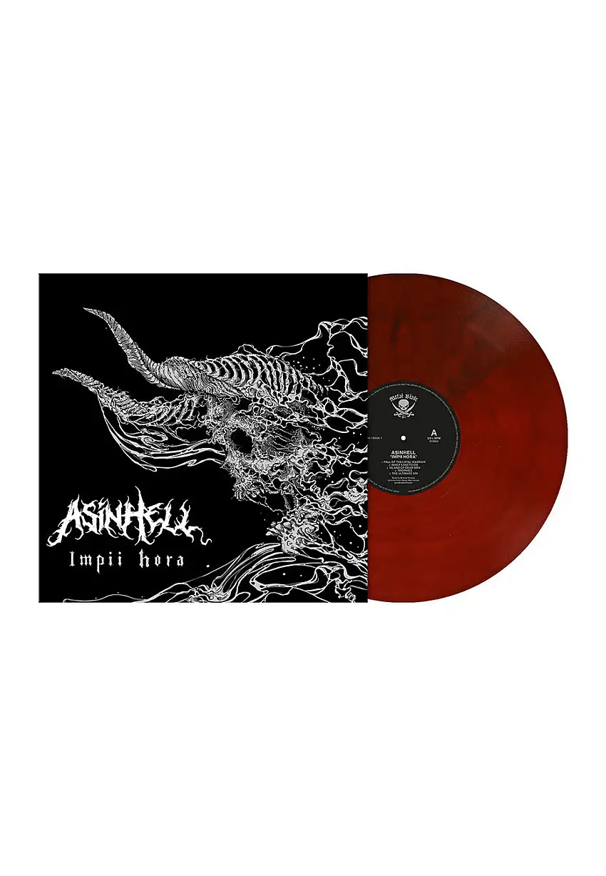 Asinhell - Impii Hora Crimson Red - Colored Vinyl