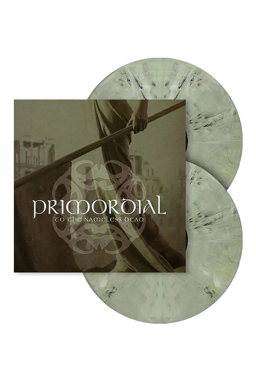 Primordial - To The Nameless Dead Ltd. Misty Grey/Green - Marbled 2 Vinyl