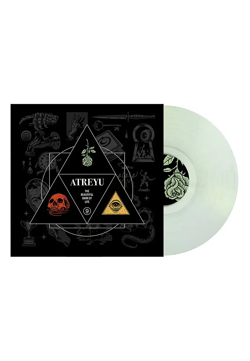 Atreyu - The Beautiful Dark Of Life Ltd. Glow In The Dark Clear - Colored 2 Vinyl
