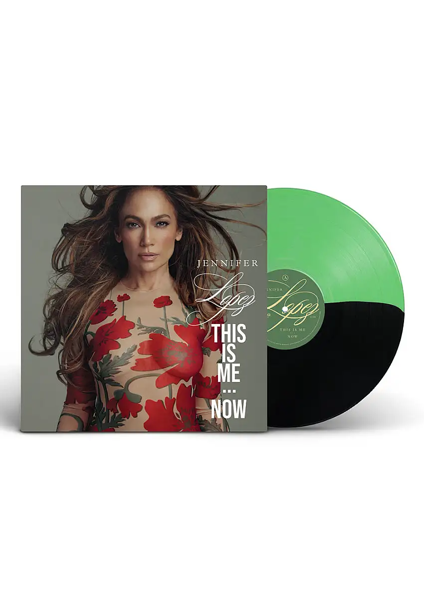 Jennifer Lopez - This Is Me...Now Spring Green/Black - Colored Vinyl