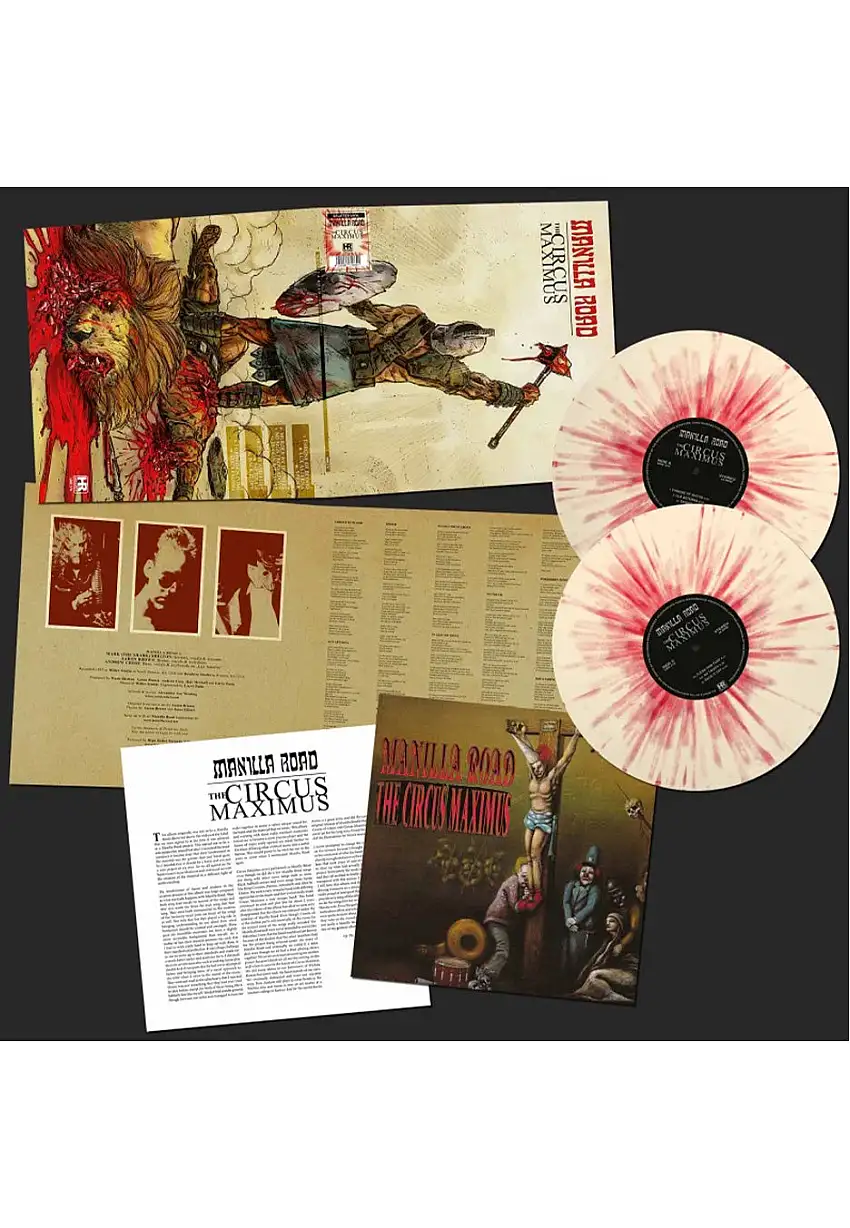 Manilla Road - The Circus Maximus Ltd. - Splatter 2 Vinyl