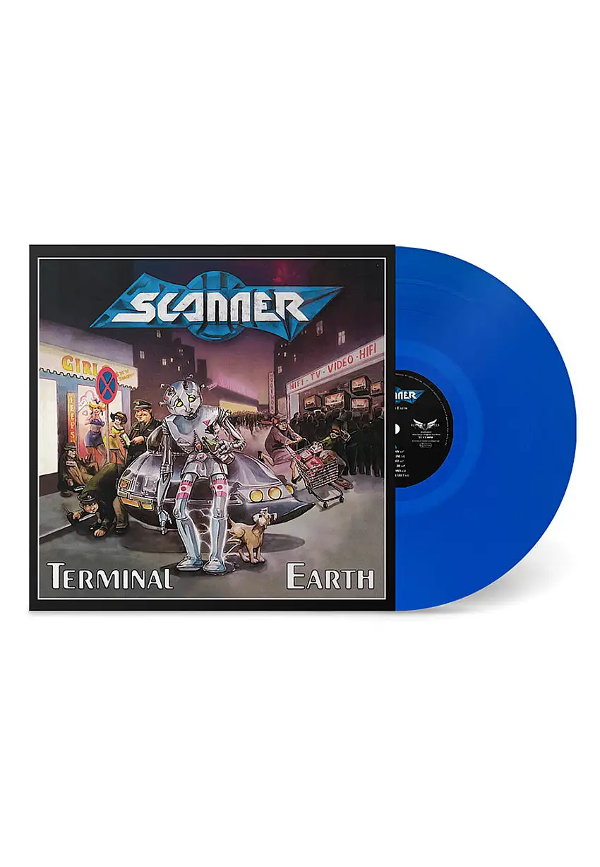 Scanner - Terminal Earth Ltd. Transparent Blue - Colored Vinyl
