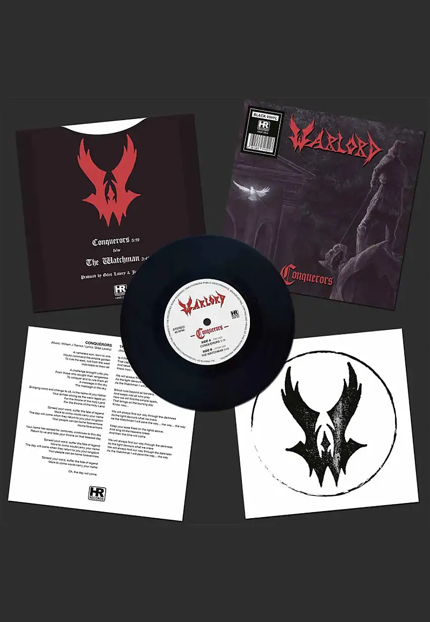 Warlord - Conquerors / The Watchman Ltd. - Single Vinyl
