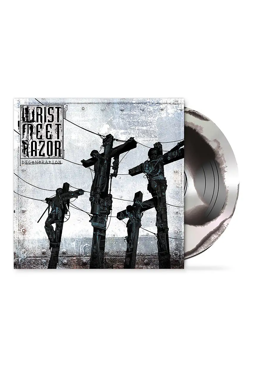 Wristmeetsrazor - Degeneration Black/Silver Ltd. - Corona Vinyl