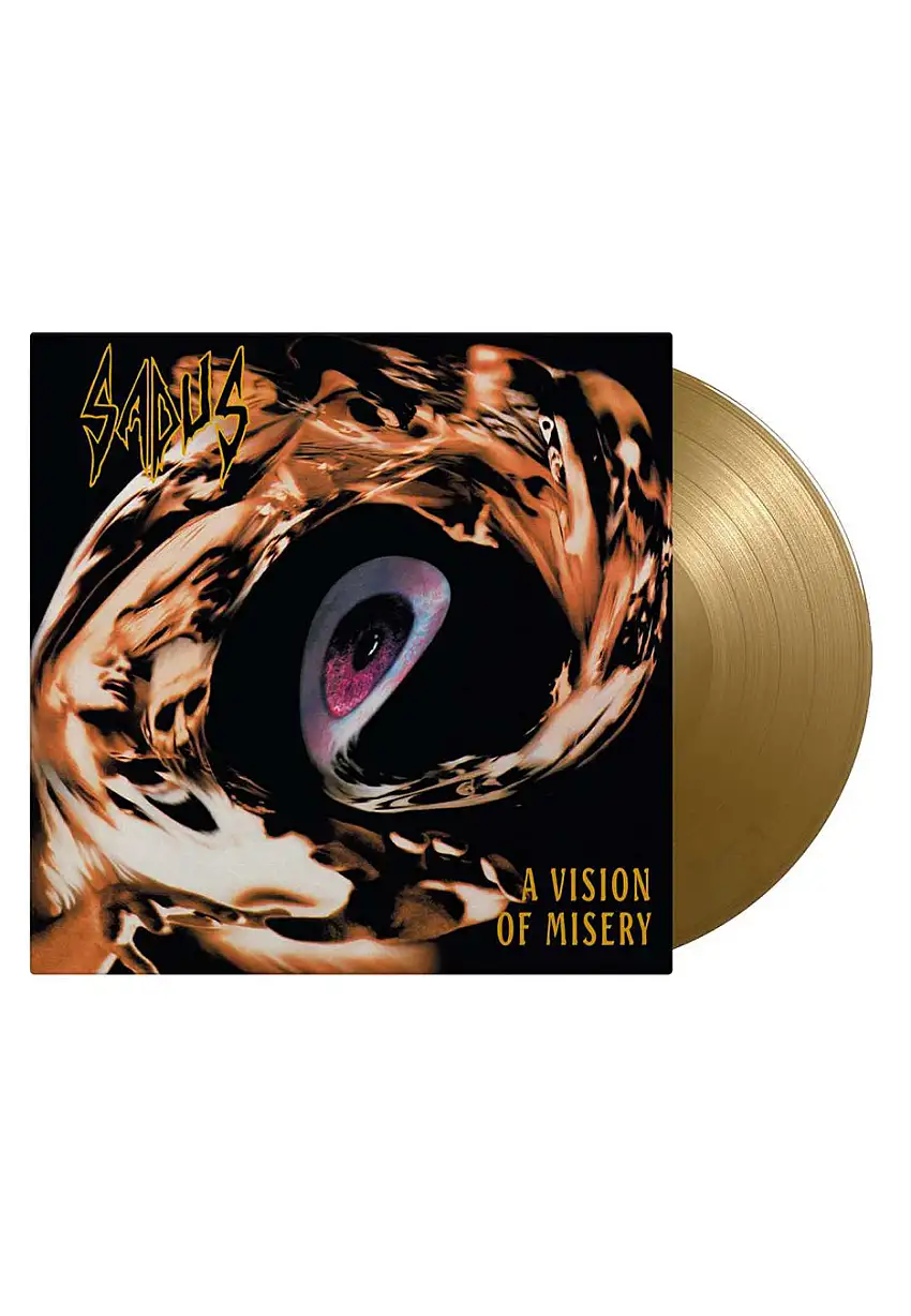 Sadus - A Vision Of Misery Ltd. Gold - Colored Vinyl