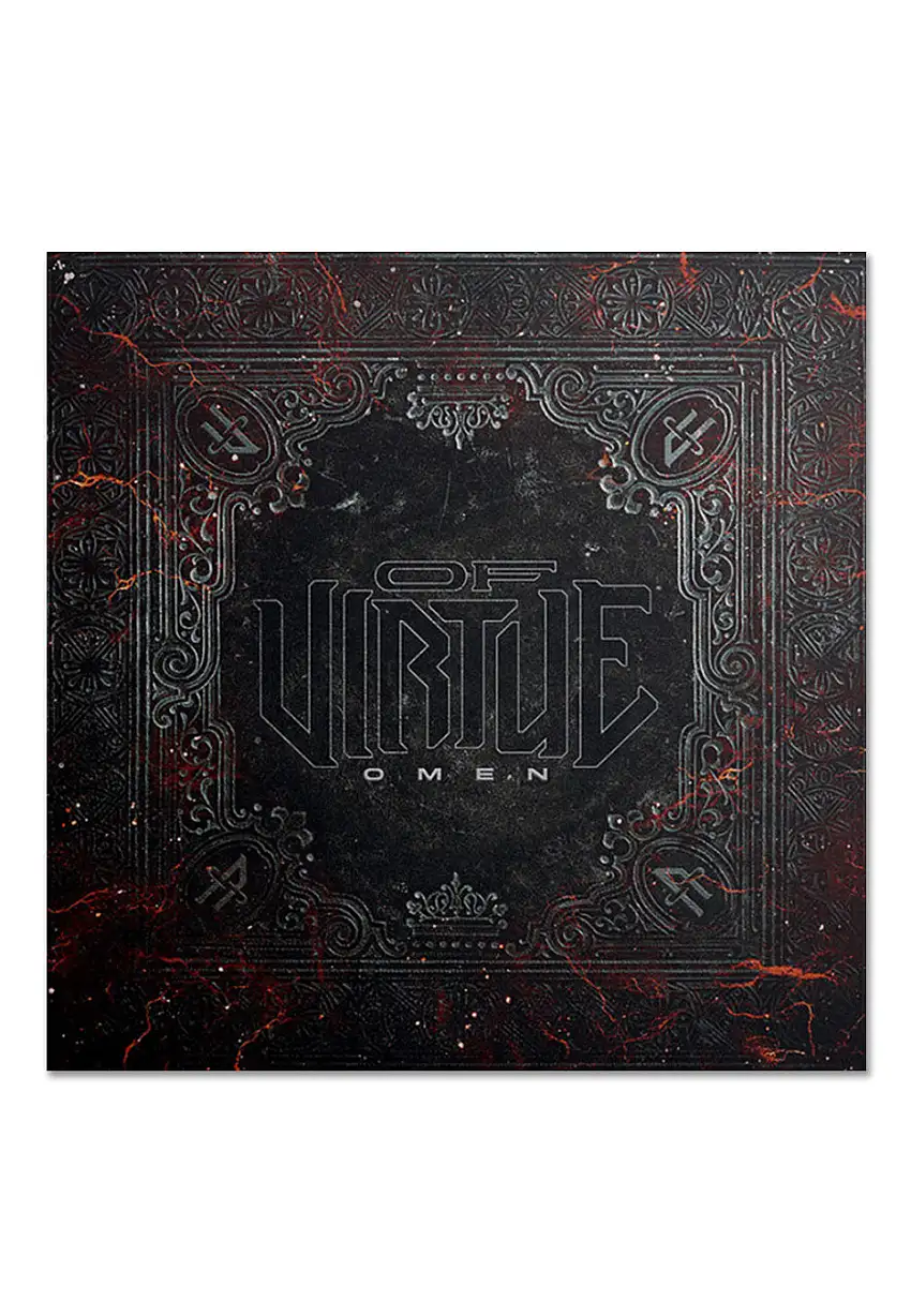 Of Virtue - Omen Ltd. Crystal Clear/Oxblood - Marbled Vinyl