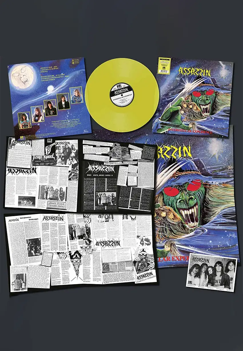Assassin - Interstellar Experience Ltd. Piss Yellow - Colored Vinyl