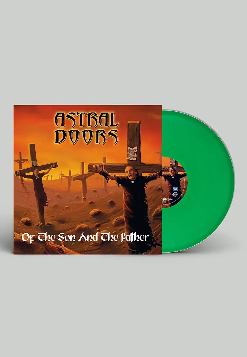 Astral Doors - Of The Son And The Father Ltd. Transparent Green - Colored Vinyl