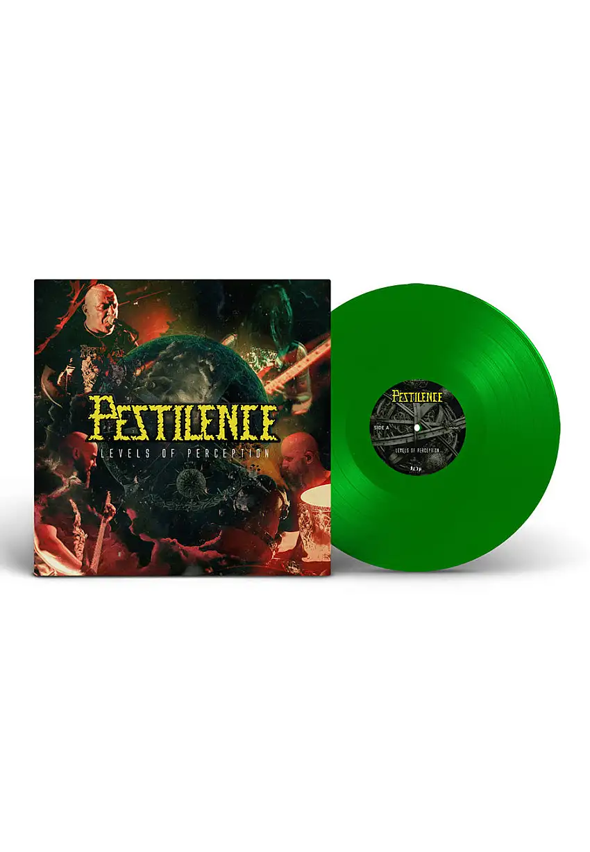Pestilence - Levels Of Perception Ltd. Green - Colored Vinyl