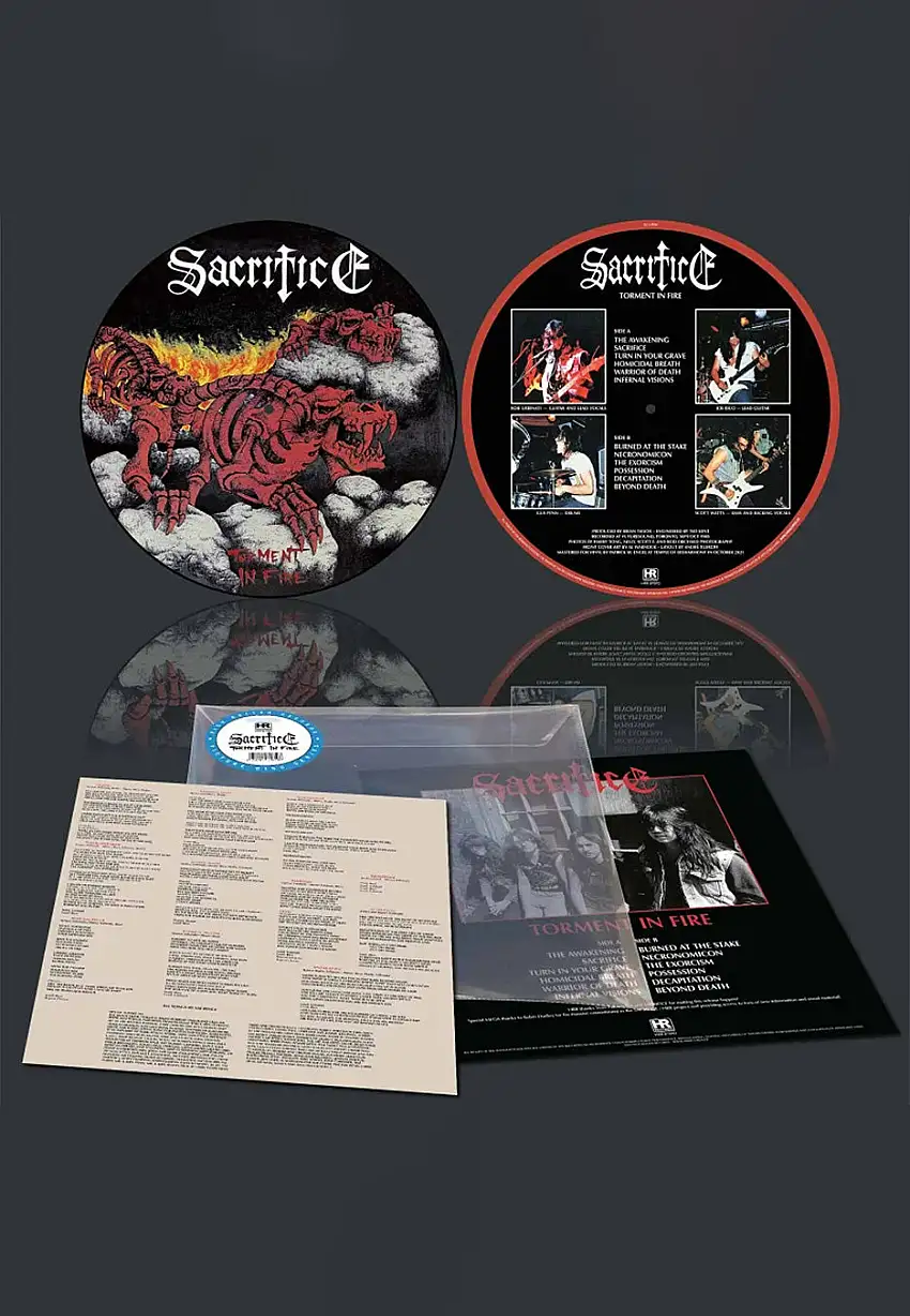 Sacrifice - Torment In Fire Ltd. - Picture Vinyl