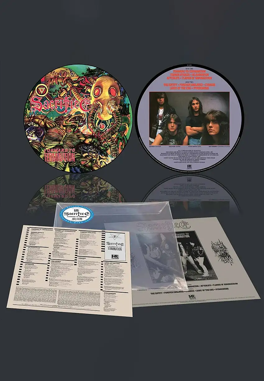 Sacrifice - Forward To Termination Ltd. - Picture Vinyl