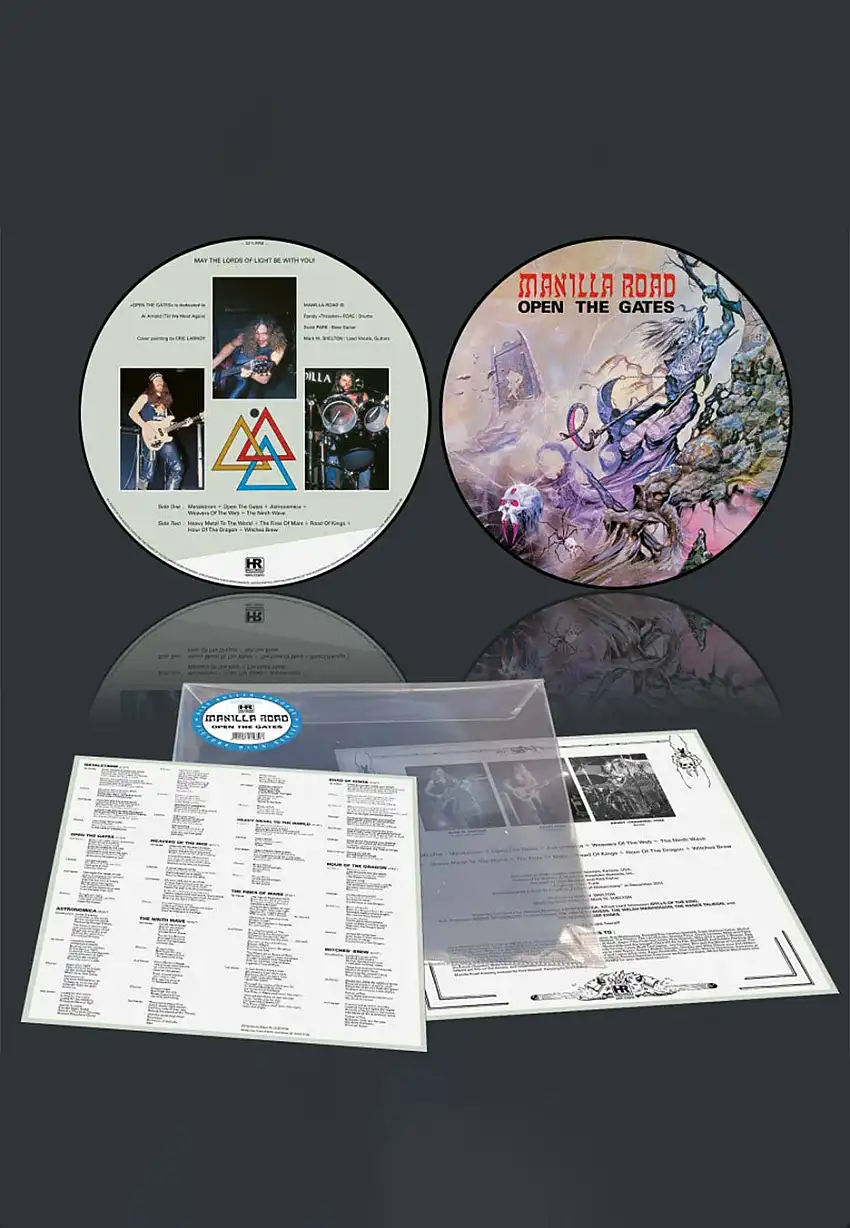 Manilla Road - Open The Gates Ltd. - Picture Vinyl