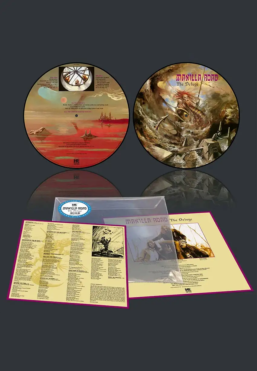 Manilla Road - The Deluge Ltd. - Picture Vinyl