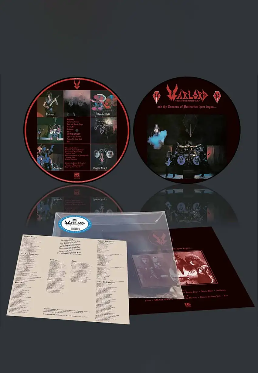 Warlord - ...And The Cannons Of Destruction Have Begun Ltd. - Picture Vinyl