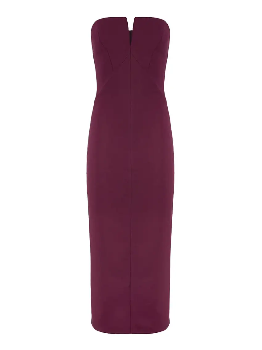 Vestito Longuette Aniye By Corset Ivy da Donna - Bordeaux