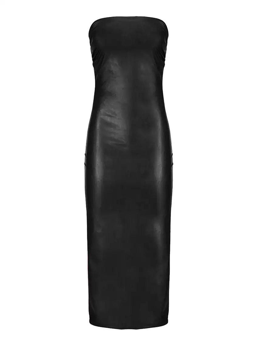 Vestito Longuette Aniye By Lucy da Donna - Nero