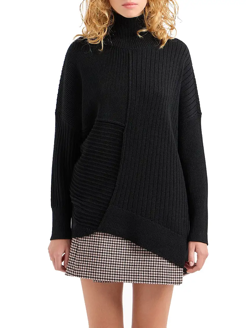 Pullover Armani Exchange da Donna - Nero