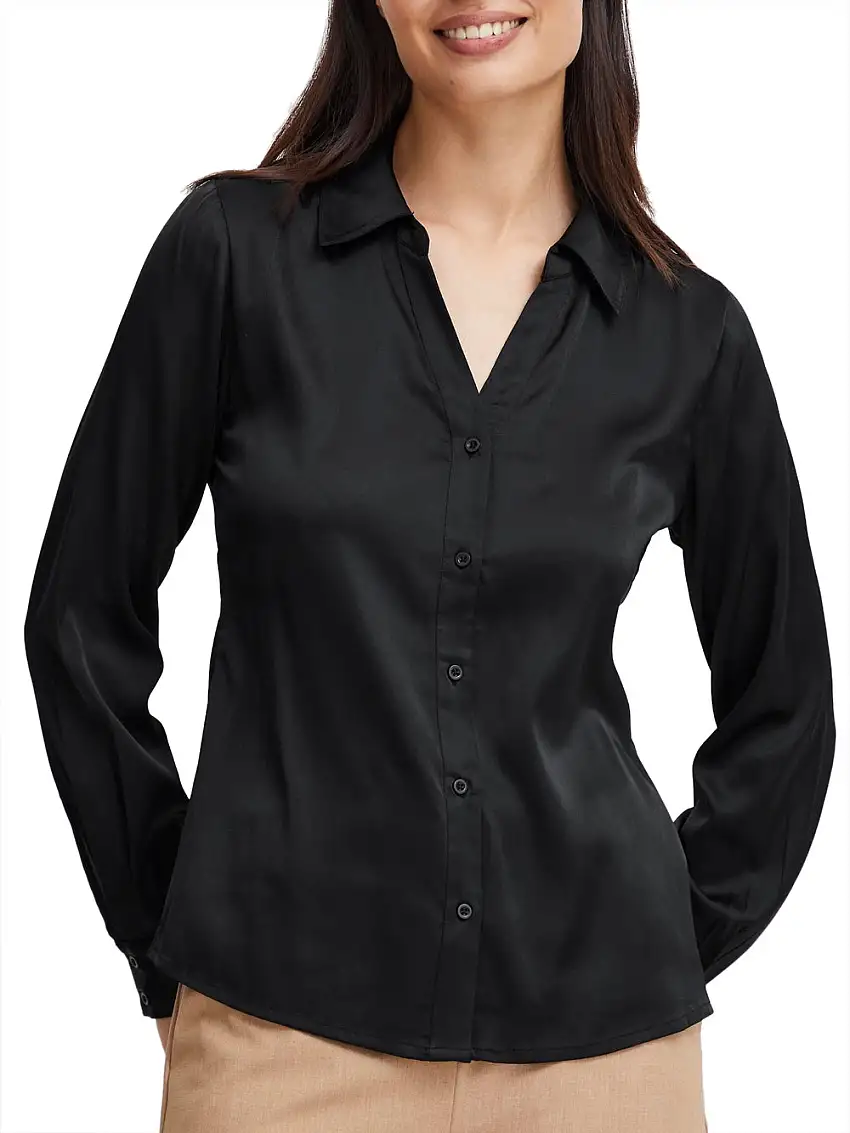 Camicia b.young Byhence da Donna - Nero