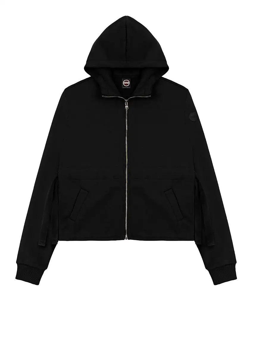 Felpa Zip Colmar da Donna - Nero