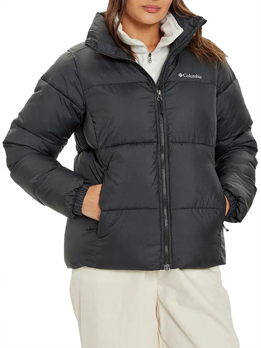 Piumino Columbia Puffect da Donna - Nero
