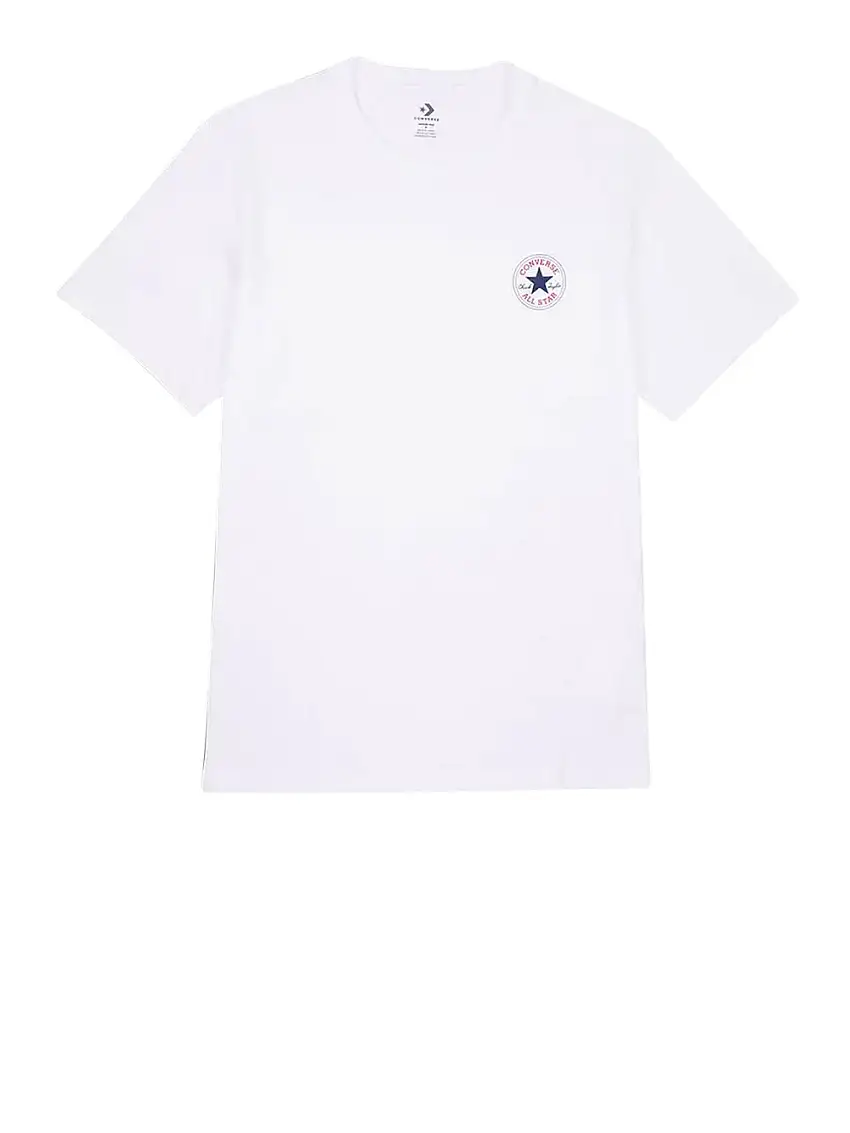 T-shirt Converse Core Chuck Patch Unisex - Bianco