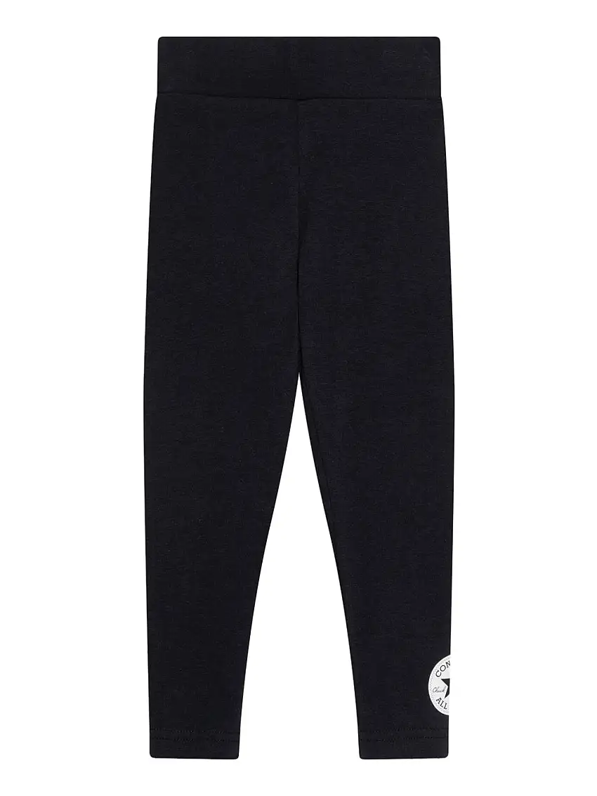 Leggings Converse Wordmark da Bambina - Nero