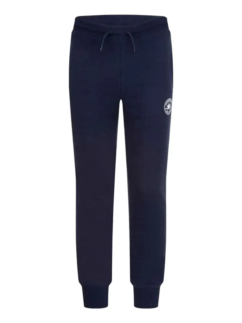 Pantalone Tuta Converse Signature Fleece Chuck Patch da Bambino - Blu