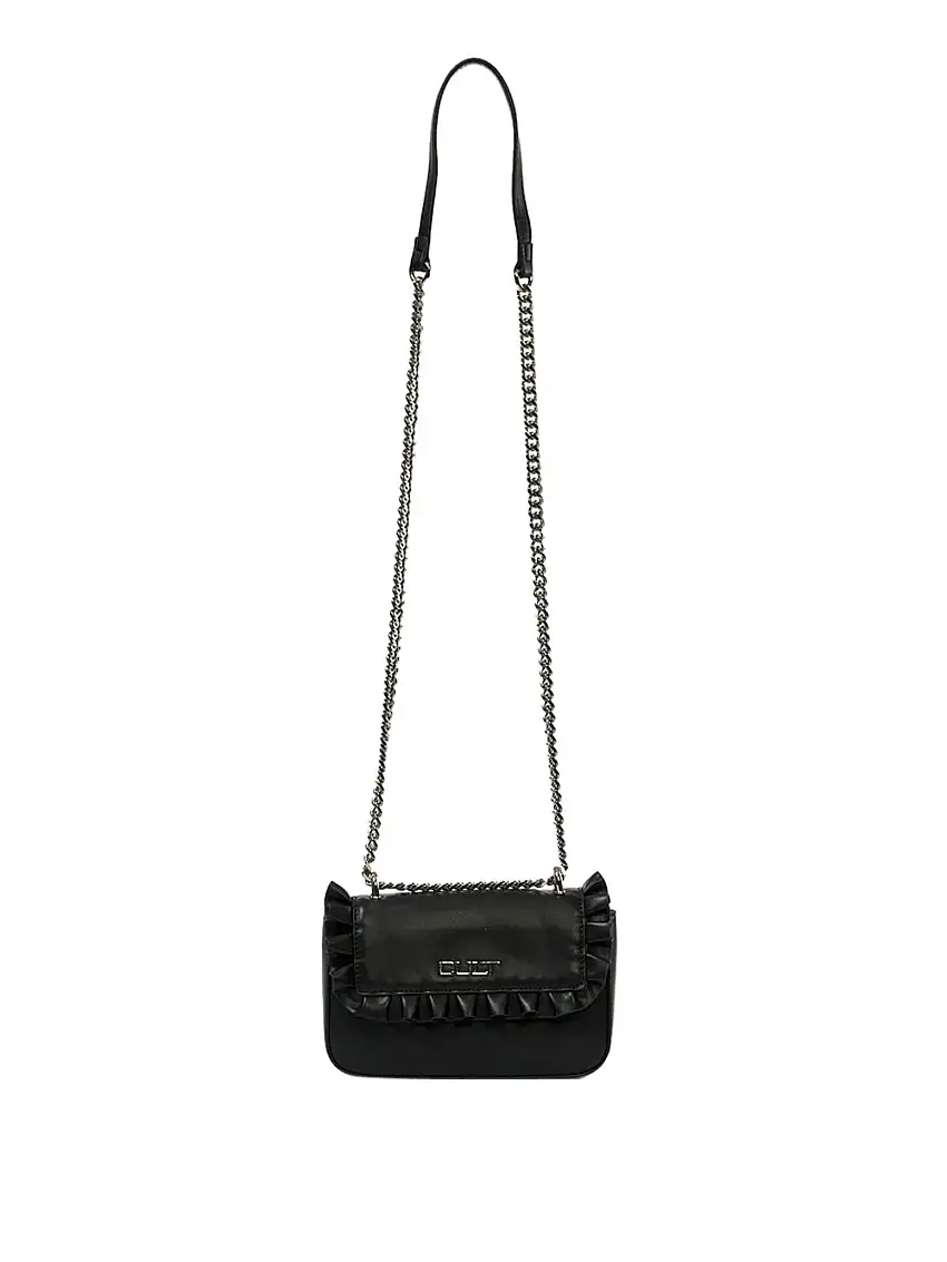 Borsa a Tracolla Cult Small Flap Yoko da Donna - Nero