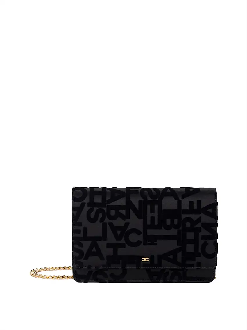 Borsa a Tracolla Elisabetta Franchi da Donna - Nero