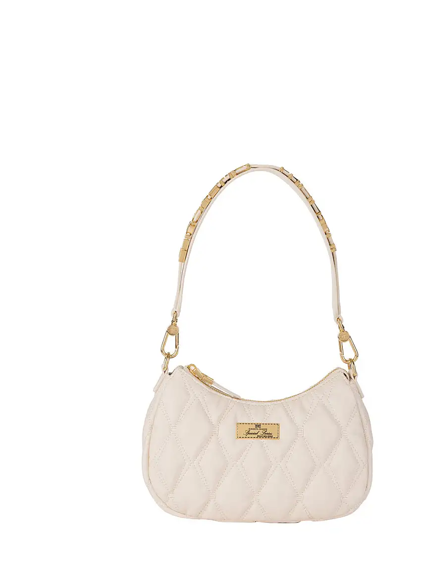 Borsa a Mano Elisabetta Franchi da Donna - Avorio