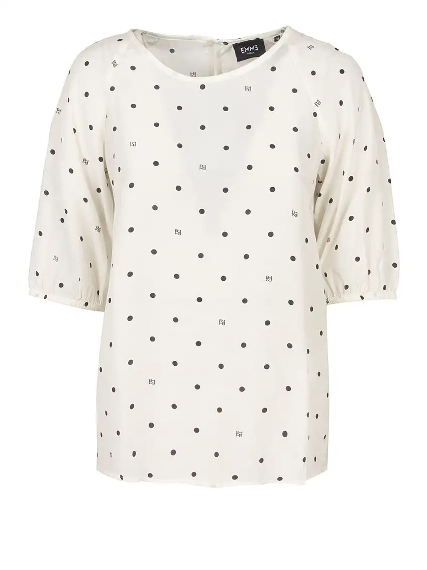 Blusa Emme Marella Beirut da Donna - Bianco