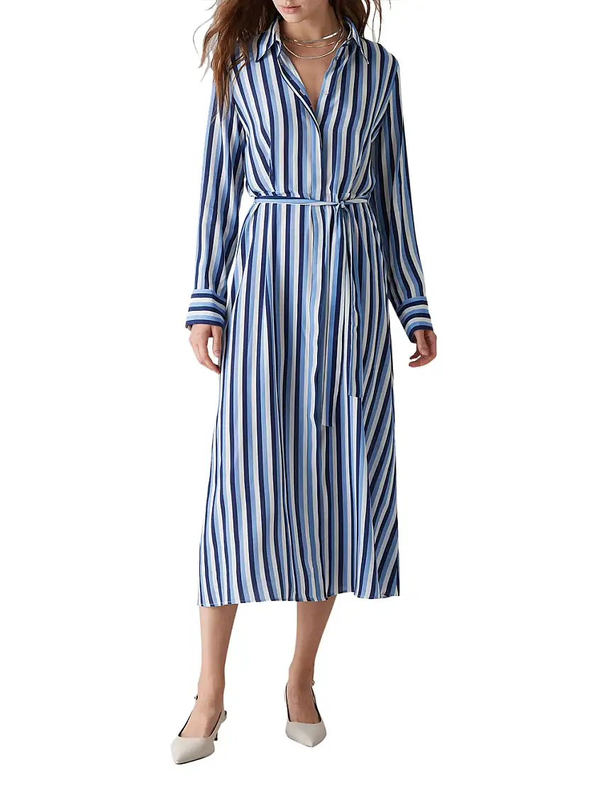 Vestito Longuette Emme Marella Nefle da Donna - Blu