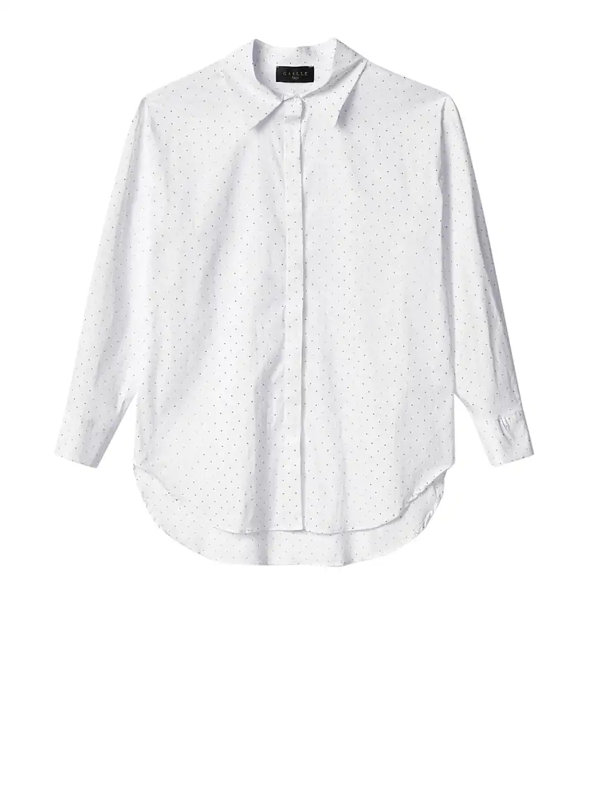 Camicia Casual Gaelle Over da Donna - Bianco