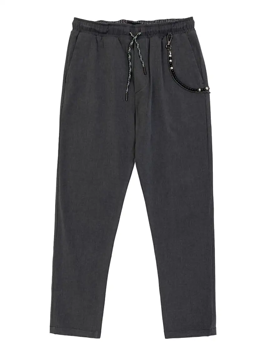 Pantalone Jogger Gianni Lupo da Uomo - Grigio